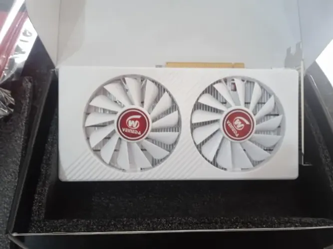  Placa de vídeo RX 580 8GB 2048SP (NOVA, NUNCA USADO)