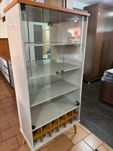 Cristaleira Vidro Nova Pronta Entrega
