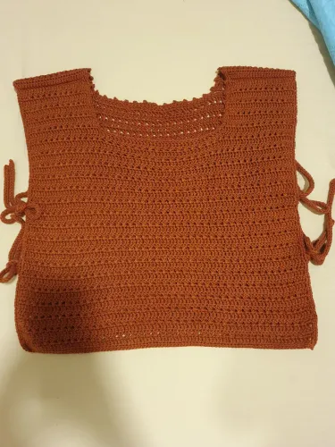 Colete crochê