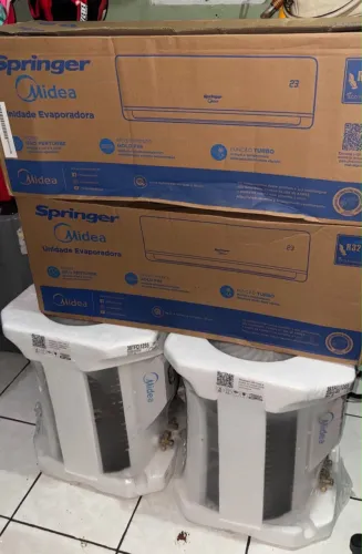 Central de Springer Midea 12.000 btus já incluso a instalação.