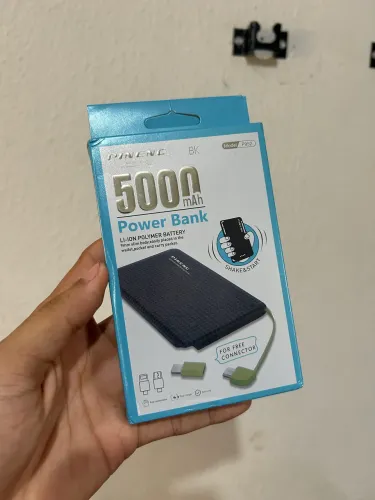 Carregador Portátil Power Bank Pineng 5000mAh Slim - Original