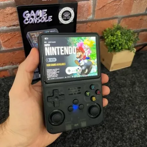R36S - Videogame Portátil Retrô 15.000+ Jogos Clássicos na Palma da Mão (PRODUTO NOVO) -