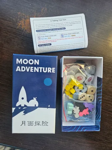 Moon Adventure - Boardgame