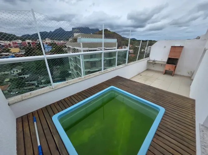 Cobertura Duplex para aluguel com 115 metros quadrados com 3 quartos na Freguesia