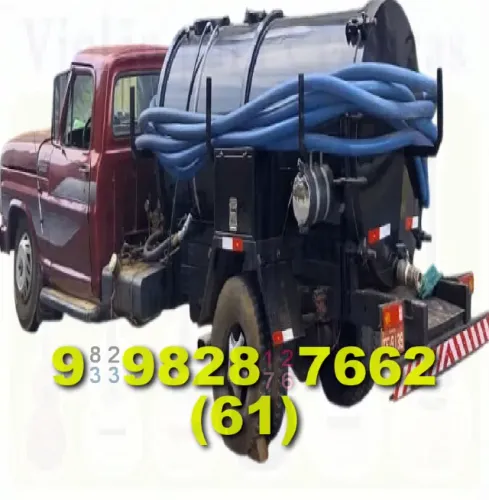 desentupidora com promoção na limpeza de esgoto e canos em braslândia e sobradinho