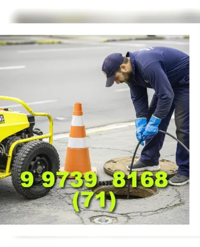 Desentupidora TopFácil qualidade garantida agora pela manhã em toda a região