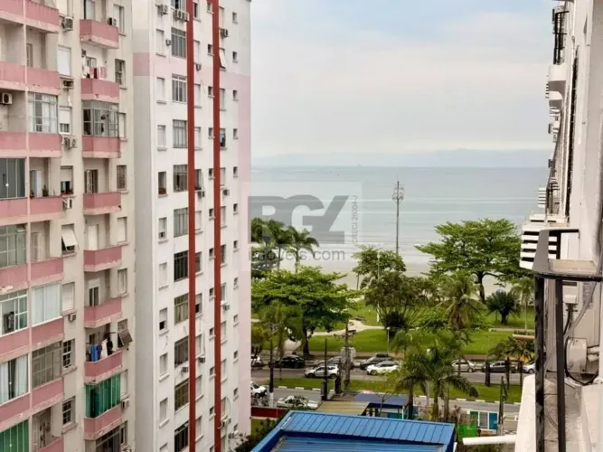 Apartamento com 2 dormitórios à venda, 86 m² por R$ 860.000,00 - Embaré - Santos/SP
