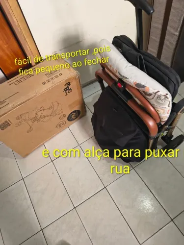Carrinho de bebê fácil de fechar e transportar