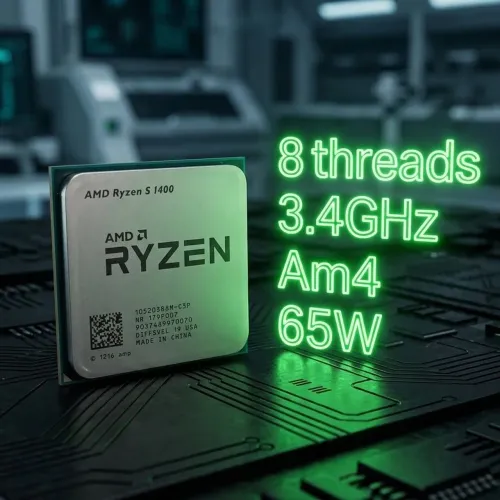 Amd RYZEN 5 1400 AM4 PROCESSADOR 65W Watts