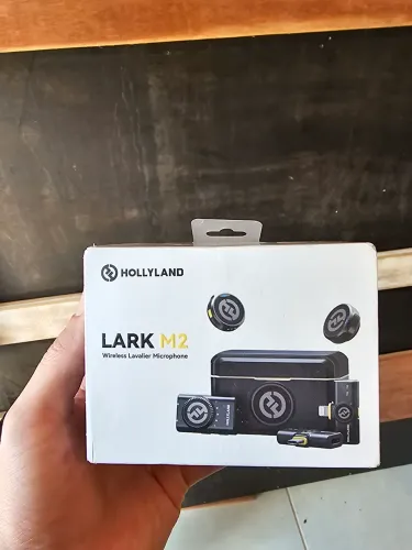 Microfone lark m2 hollyland