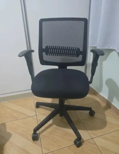 Cadeira escritório Gamer Flexform Preta