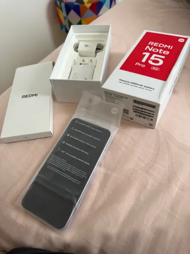 Redmi Note 15 Pro 512GB Semi-Novo - 3 Meses de Uso (Na Caixa com Acessórios)
