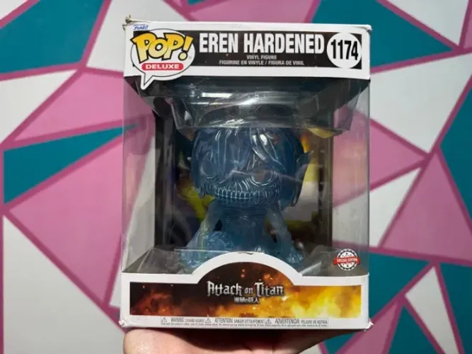 Raro Funko Pop Eren Hardened 1174 Attack On TItan