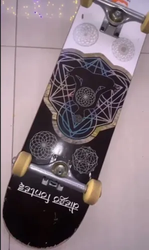 SKATE COMPLETO PROFISSIONAL / SEMI-PRO - GEOMETRIA SAGRADA