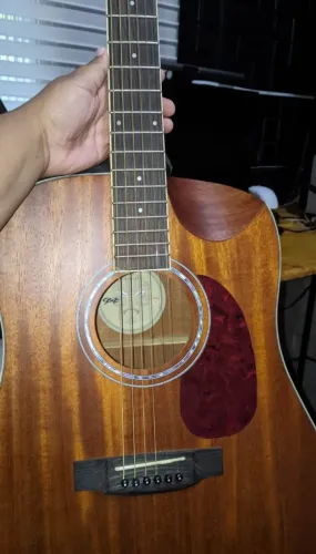 Violão seizi com captação fishman
