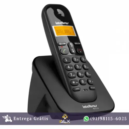 Telefone Sem Fio Com Identificador de Chamadas Ts 3110 Preto 4123110 *ENTREGA GRÁTIS*