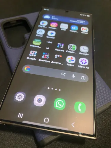 Samsung Galaxy S24 Ultra 256GB - Impecável, na Garantia com NF