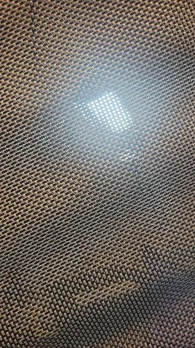 Tecido ortofônico MESH 75x50cm preto/cinza nylon resistente para caixas de som