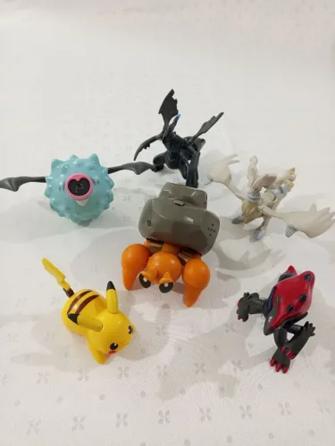 Lote 6 Bonecos Pokemon McDonalds Vintage 2011 2012 E Pikachu