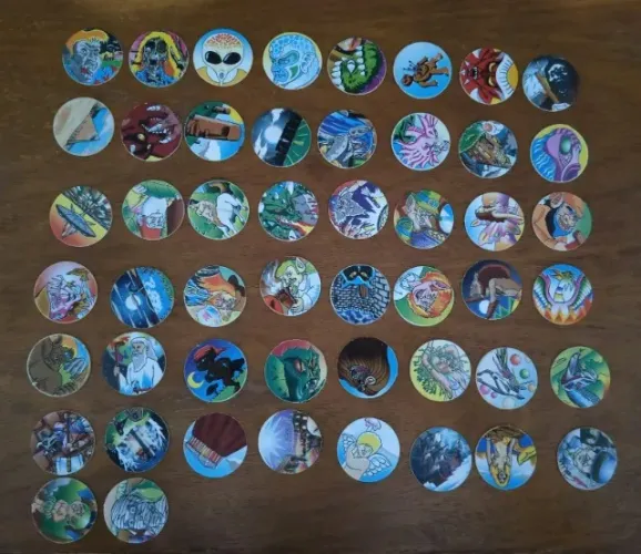 Tazos Buzzy com caps 