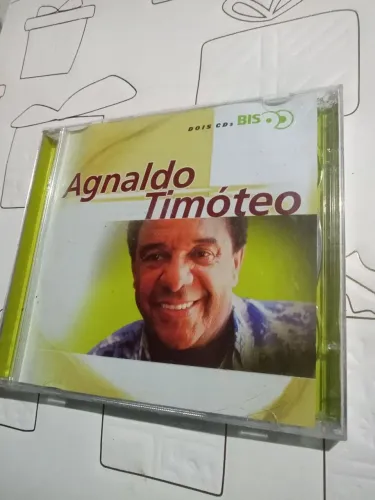 CD duplo Agnaldo Timóteo com seus maiores sucessos