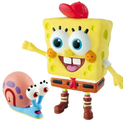 Boneco Bob Esponja Vinil Atóxico Oriiginal