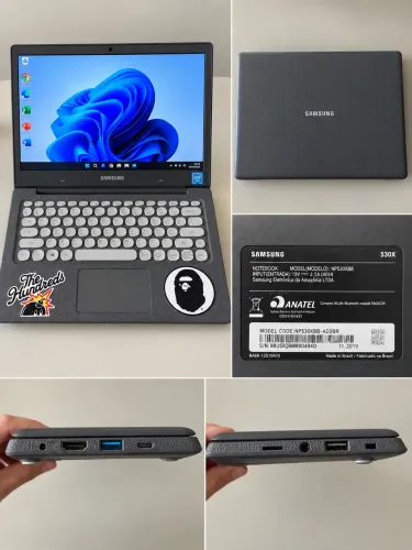 Notebook Samsung 530X 64GB - Compacto e Conservado