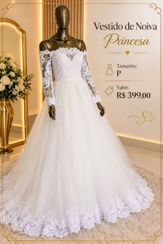 Vendo vestido de noiva