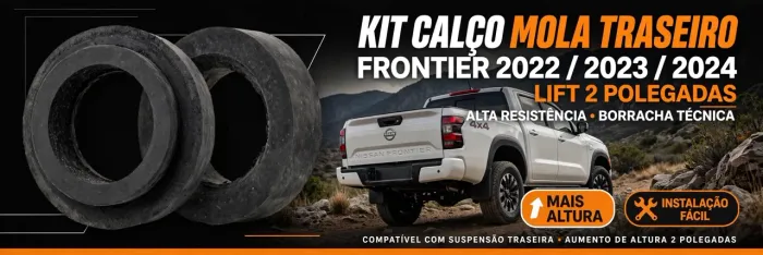 Lift traseiro 2? Frontier 2022 a 2024