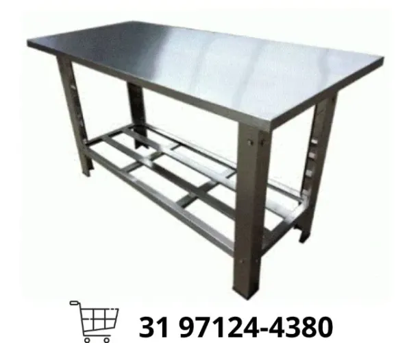 Mesa Inox 1,90M Baronesa