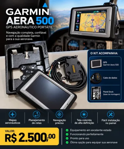 GPS Garmin AERA 500