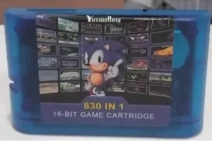 Fita Mega Drive 830 Jogos