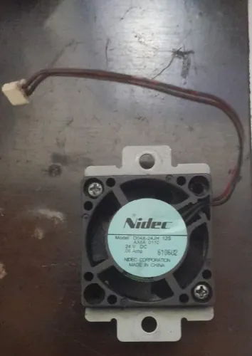 AX64 0110*Ventilador de resfriamento de 2 pinos para fotocopiadora Nidec D04X-24JH 01213