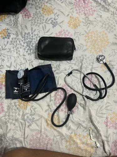Kit de aparelho de pressão com estetoscópio