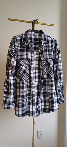 camisa xadrez unissex pool gg