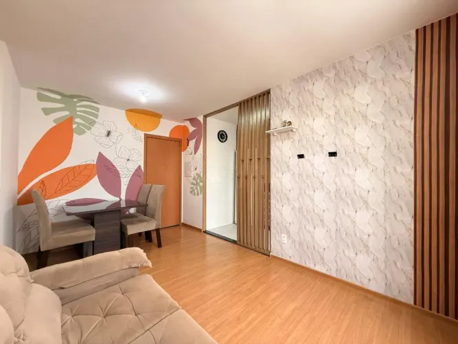 Apartamento para alugar em Maringá, Parque Residencial Cidade Nova, com 2 quartos, com 46