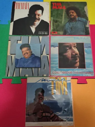 5 Discos de Vinil Tim Maia