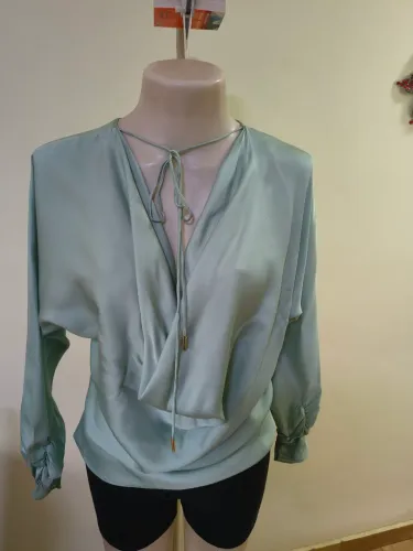 Blusa Feminina Agilitá Verde Agua
