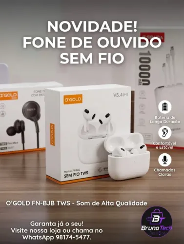 fone bluetooth