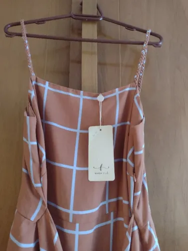 Vestido Maria Filó Curto Novo