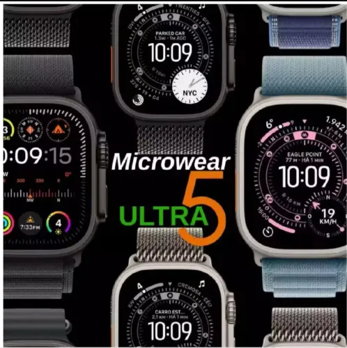 Smartwatch Ultra 5 Amoled Responde WhatsApp GPS Chat Gpt Completo