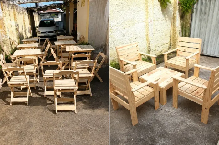 Mesas para bar e restaurante mesas dobráveis