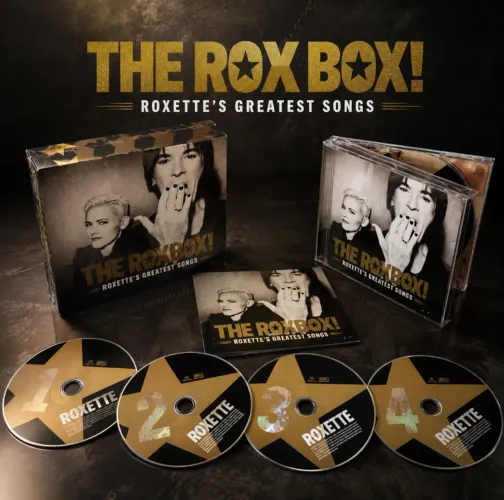 CD Box Roxette - The RoxBox! Roxette?s Greatest Songs (4 CDs) - Importado | Lacrado