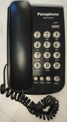 02 telefones com e sem fio 