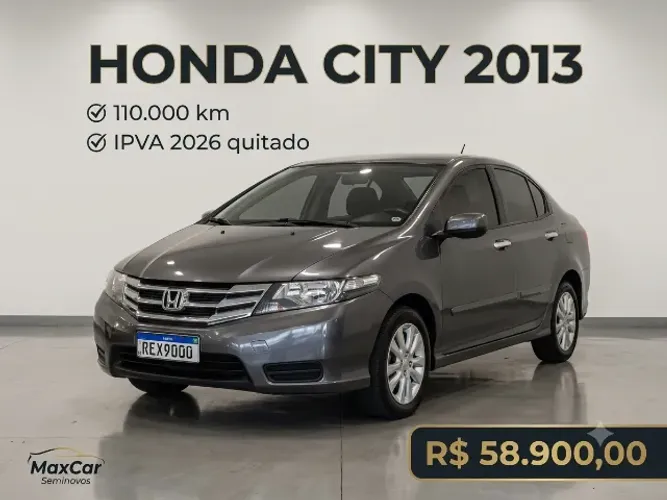 Honda City Sedan LX 1.5 Flex 16V 4P Aut. 2013