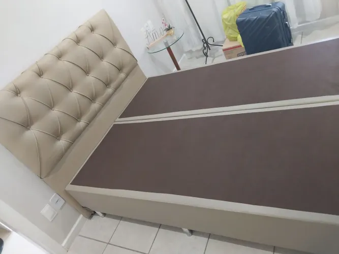 Cama box com cabeceira ortobom