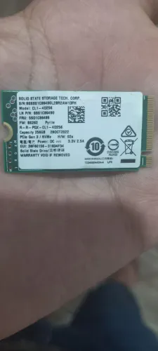 SSD NVME 256GB
