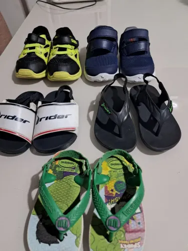 Sapatinhos menino lote