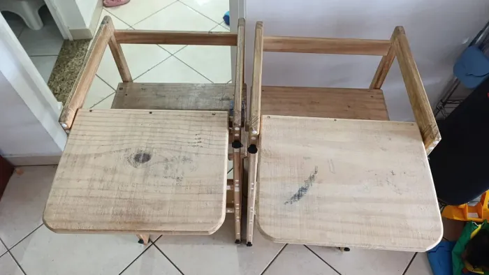 Duas Cadeiras montessoriana 4 em 1