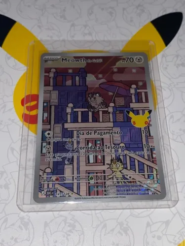 Meowth de Galar (141/128) Celebração de 30 Anos